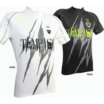 cyklistický dres dres krátký pánský Tempish STAM černý - S