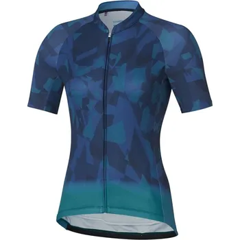 cyklistický dres SHIMANO MIZUKI dres, dámský, námořní, L (SHIMANO MIZUKI dres, dámský, námořní, L)