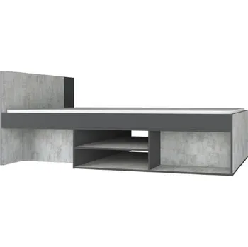 Dětský pokoj Meblar Postel Nano NA13 Barva: grafit + enigma