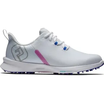 FootJoy Fuel Sport dámské golfové boty, bílo/růžové bílé, bez spajků, standardní, 40.5
