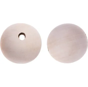 Dětské navlékací korálky DP Craft Dřevěné korálky 50mm 2ks