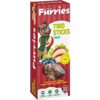 Krmivo pro hlodavce Furries Stick Ovoce 2x60g