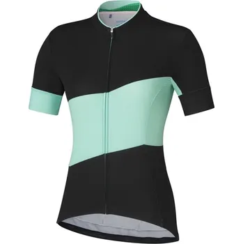cyklistický dres SHIMANO SUMIRE dres, dámský, černá, L (SHIMANO SUMIRE dres, dámský, černá, L)