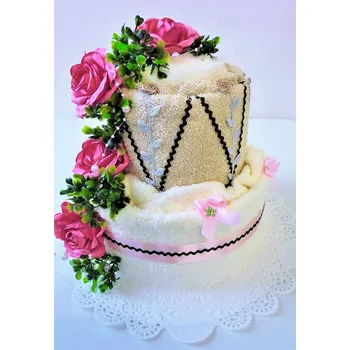 Veratex Textilní dort 2- SS dvoupatrový