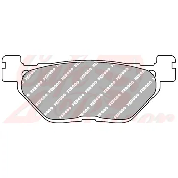 Brzdová destička Spékané brzdové destičky FERODO FDB 2156 ST