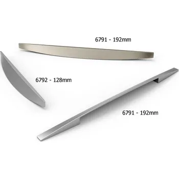 Nábytkové kování 679 - 292 matná bílá, 192 mm