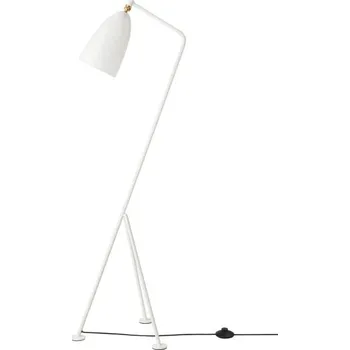 Stojací lampa Gubi Stojací lampa Gräshoppa, alabaster white glossy