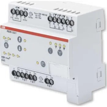 2CDG110213R0011 Řadový akční člen fan-coilu, 2x0-10V, 3st., man. ovládání, ABB