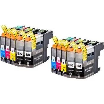 Počítačové příslušenství BIG PACK 2X BROTHER LC-223 CMYK + 2X LC-223 BK ZDARMA