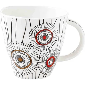 Easy Life, Itálie Easy Life - Porcelánový hrnek Organic 2 v dárkové krabičce - 375 ml Barva: jako na obrázku