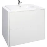 Krajcar PKJ Just koupelnová skříňka se zápustným umyvadlem 75 x 65 x 55 cm bílá PKJ75