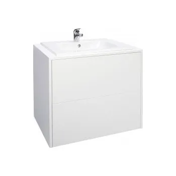 Koupelnový nábytek Krajcar PKJ Just koupelnová skříňka se zápustným umyvadlem 75 x 65 x 55 cm bílá PKJ75