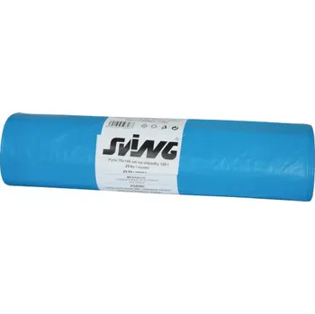 Pytle na odpadky Pytle na odpad 120 l modré, středně silné / 70 x 110 cm / LDPE 47 my, 25 ks