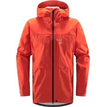 Pánská softshellová bunda Bunda Haglöfs Touring Infinium červená L