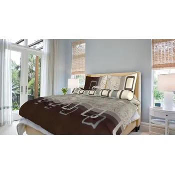 Povlečení Smolka bavlna povlečení Andrea šedá 140x200 70x90