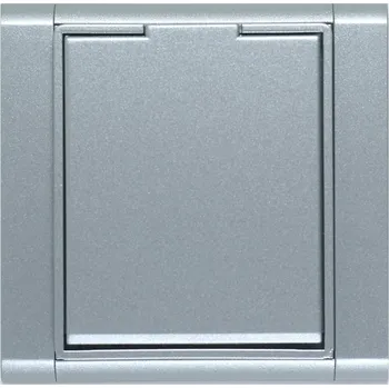 Vysavač Centrální vysavače Praha - Zásuvka design ABB Time titanová s rámečkem