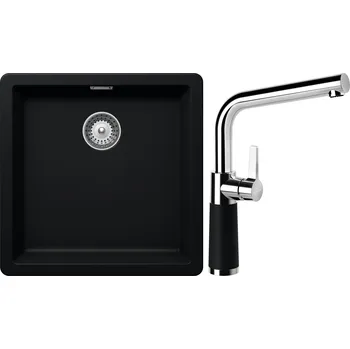 Granitový dřez Set Schock S12-6 (dřez Greenwich N-100 Puro + baterie SC-540 Puro)