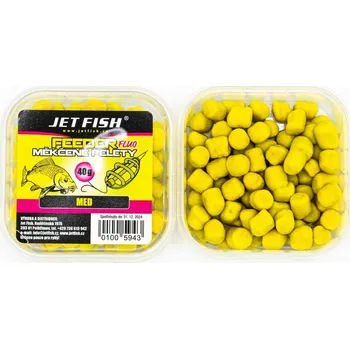 Boilies JetFish JET FISH 40g Fluo měkčené pelety : MED
