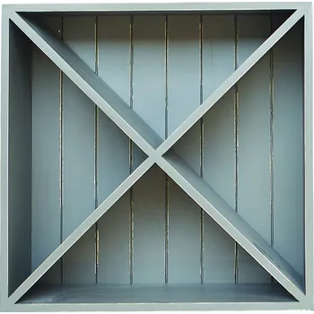 Stojan na víno D790 Police na víno Patina povrchu: Bez patiny, Barva povrchu nábytku: Gris Provence