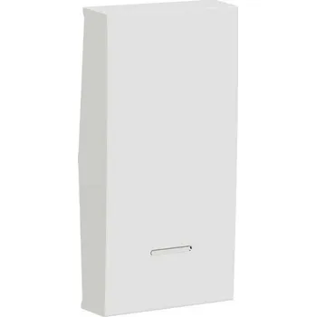 vypínač a zásuvka NU910020N Náhradní klapka pro kontrolku 1M, Bílá Antibakteriální, Schneider