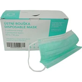 rouška Ústenky DISPO 3-vrstvé 50Ks - VÝPRODEJ