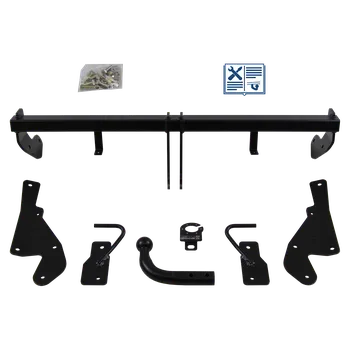 Tažné zařízení AUTO-HAK tažné zařízení pevné včetně TowTec elektropřípojky 7pólové typová - MAZDA 3