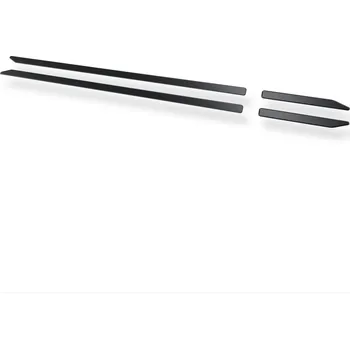 Tuning CRONI Boční lišty W(975-550) BMW seria 3 F30 Sedan4 2011-2018 Kryt: styl W, Barva: Černá