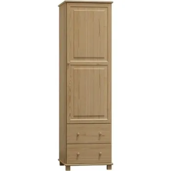 Šatní skříň ImportWorld Šatní skříň z masivu Leopold věšák (Barva dřeva: Borovice)
