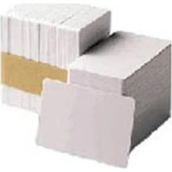 Kancelářská technika ZEBRA Premier (PVC) Blank White Cards,Card, 30 mil,500ks, 104523-111