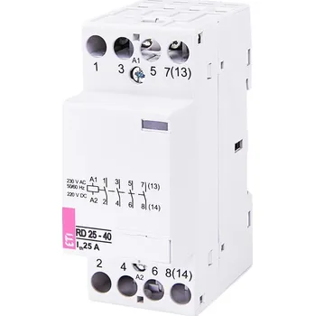 Jistič 002464010 Stykač modulární 4P, 2M RD 25-40-230V AC/DC, ETI