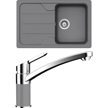 Granitový dřez Set Schock S25-5 (dřez Formhaus D-100S Croma + baterie SC-90 Croma)