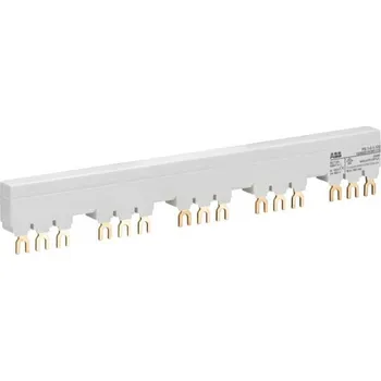 Jistič 1SAM201916R1115 PS1-5-1-100 Hřeben propojovací pro MS 116,132 na 5 přístrojů s 1 pomocným kontaktem, 100A, 690V, ABB