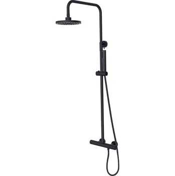 BESCO Termostatický nástěnný set DECCO/ILLUSION černá BABPDITCZ