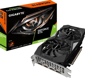 Grafická karta Gigabyte GeForce GTX 1660 Super D6 6 GB (GV-N166SD6-6GD)