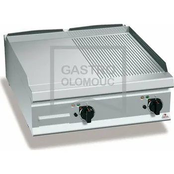 Kuchyňský gril Grilovací plotna Bertos LXE9FM8P-2/CPD Varianta: Grilovací plotna Bertos LXE9FM8P-2/CPD