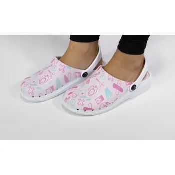 Pracovní obuv ​SUECOS Profesionální zdravotní pantofle Suecos ODEN - Medical Pink 40 Su-ODEN-MED-Pink-40