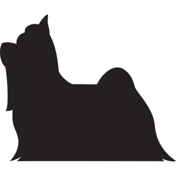 Vsepropejska Jorkšírský teriér 10 dřevěná dekorace na zeď Rozměr (cm): 32 x 38
