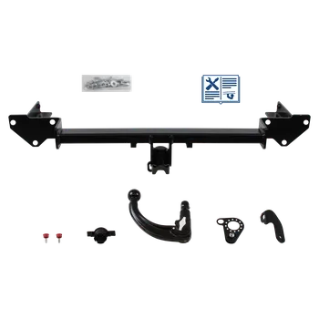 Tažné zařízení Oris tažné zařízení Odnímatelné včetně TowTec elektropřípojky 7pólové univerzální - OPEL ASTRA K