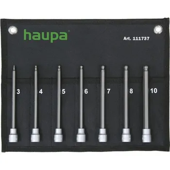 Klíč 111737 Sada nástrčných klíčů 3/8“, 7 ks, Haupa
