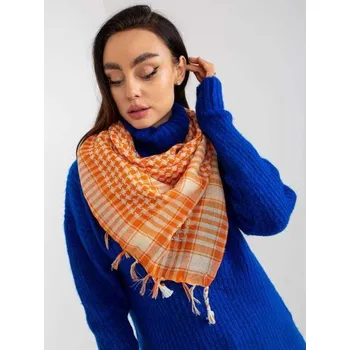 Dámský šátek se střapci ARAFAT oranžovo-béžový