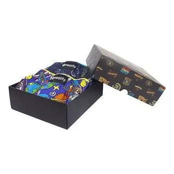 Trenýrky Meatfly pánské boxerky Agostino Cosmo Gift Pack | Modrá | Velikost XL