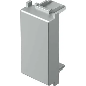 TM21ES-U Záslepka 1M ES - matná stříbrná, TEM