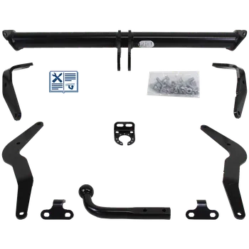 Tažné zařízení Brink tažné zařízení pevné včetně TowTec elektropřípojky 7pólové typová - PEUGEOT PARTNER Skříňová/velkoprostorová limuzína