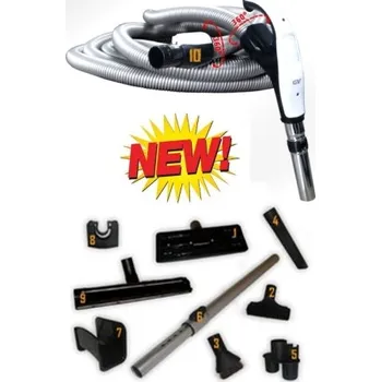 Vysavač Centrální vysavače Praha - Akční sada s hadicí s regulací výkonu 9m