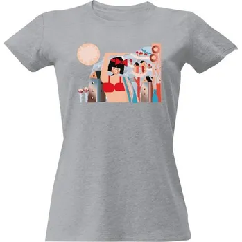 Dámské tričko Tričko s potiskem Plavky dámské