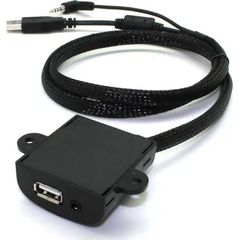 Elektrická zásuvka USB+JACK 4pólový zásuvka univerzální 551uni