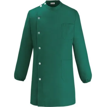 Gastro oděv Zdravotnický plášť s gumičkou EGOchef Dentist - medical green XXXL E-4505010A3XL