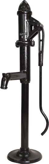 Kovoplast Standard II ruční pumpa Barva: Černá