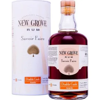 Rum New Grove Double Cask Acacia 47,0% 0,7 l (tuba)