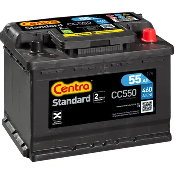 Autobaterie Centra CC550 12V 55Ah 460A
